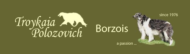 Troykaia Polozoivch Borzois…a passion…since 1976